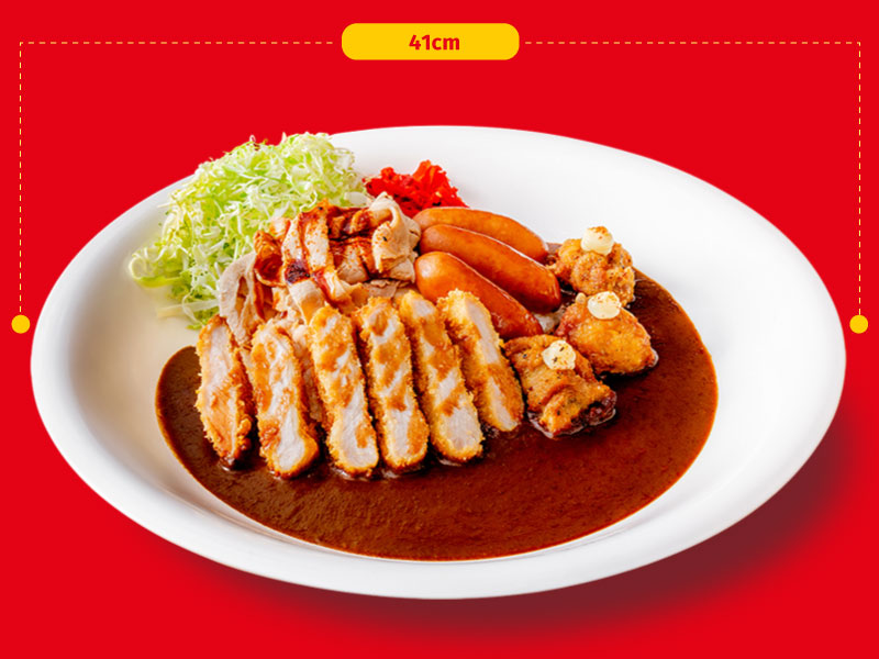 Monster Curry Jumbo Plate